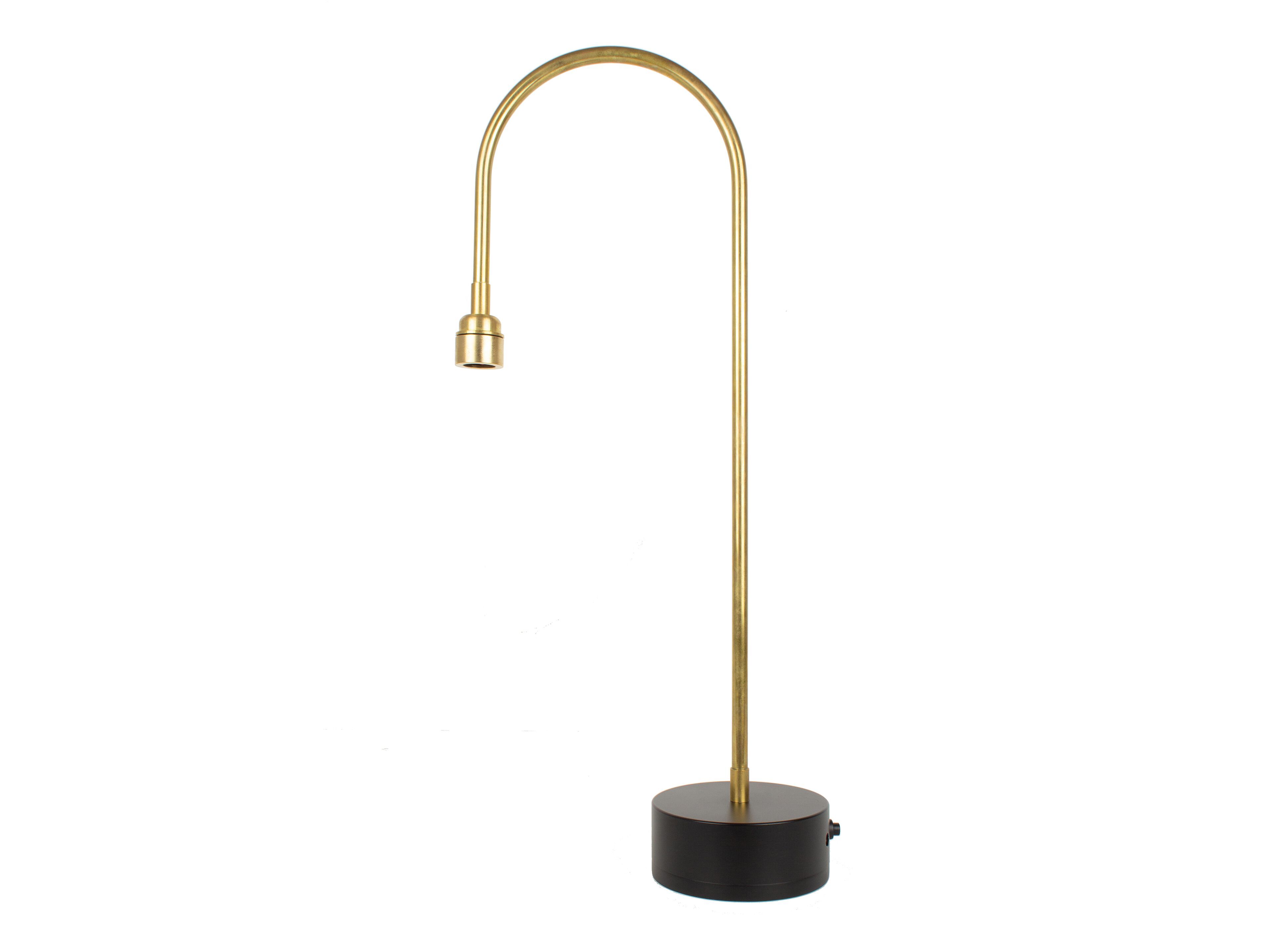 Латунная перезаряжаемая светодиодная настольная лампа Renzo Serafini FONTANA ARCH-00043082 - Вид №4