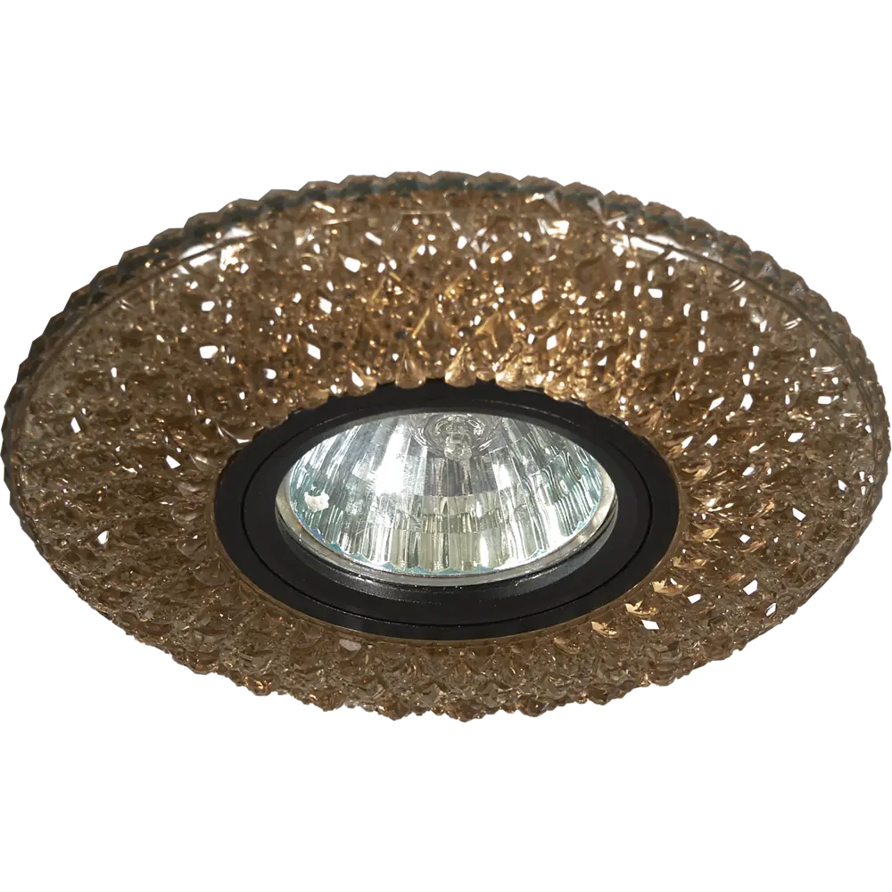 Светильник точечный встраиваемый S333 CF/WR 65 мм, 2.5 м², цвет хром/кофе Ambrella light STLM-2157537