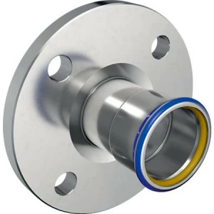 GEBERIT 34204 Фланец Geberit Mapress из нержавеющей стали, PN 10/16, с прессовым соединением (газ)