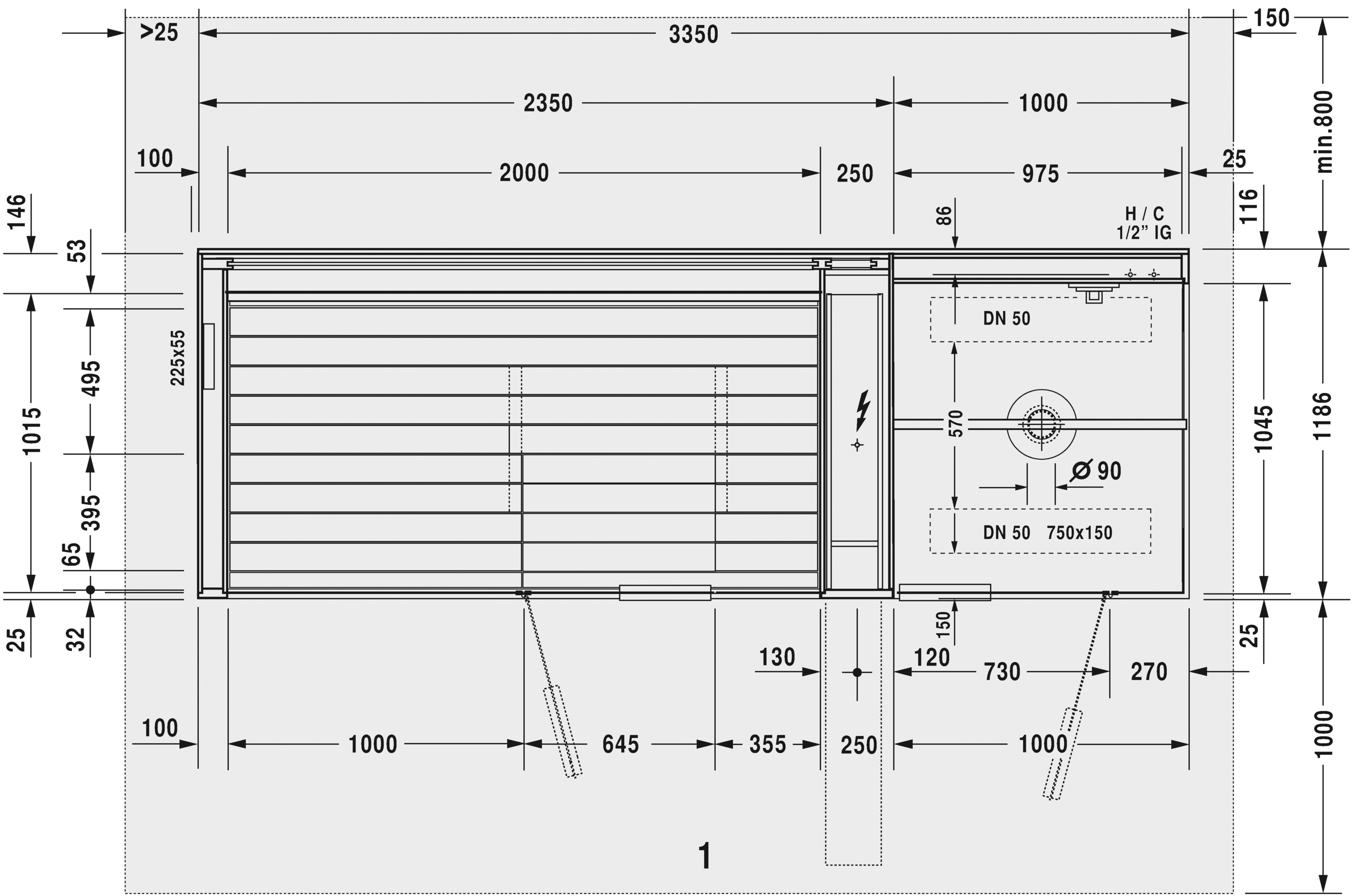 750813002011001 Inipi Сауна Inipi Ama, отдельно стоящая
Исполнение: американский орех (нат.шпон) Белый глянцевый декор Duravit  - Вид №4
