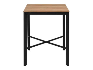 Высокий квадратный стол из тикового дерева