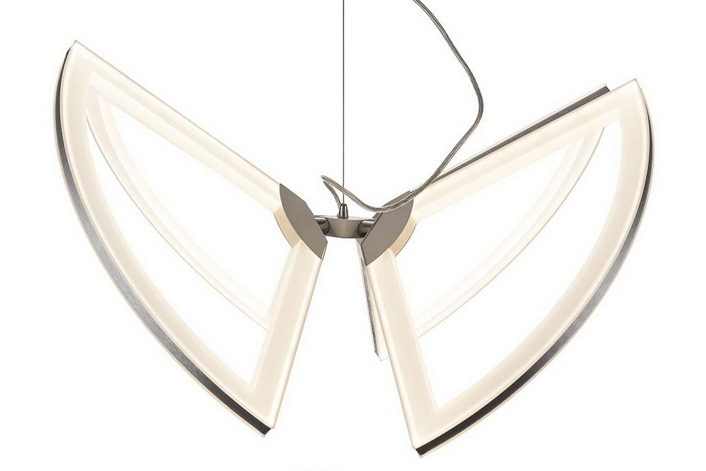 Подвесной светодиодный светильник IDLamp Eleanor 398/80-LEDWhitechrome IDLAMP ДИЗАЙНЕРСКИЕ, ELEANOR 200959  - Вид №3