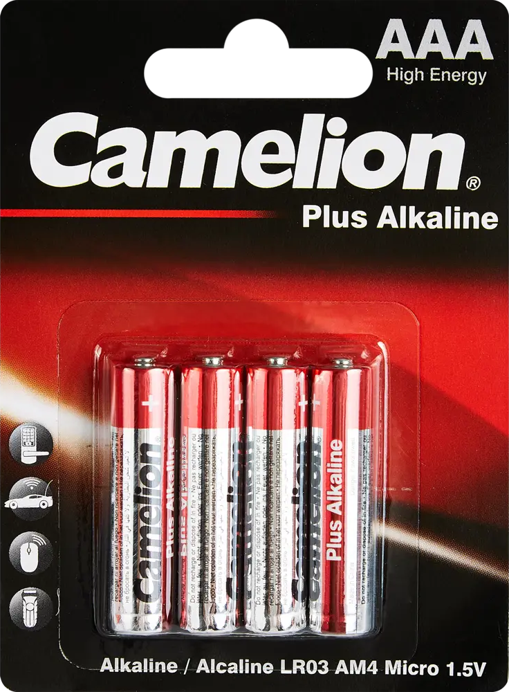 Алкалиновые батарейки Santreyd AAA LR03 1.5V (4 шт) - надежное питание для электроники 89350647