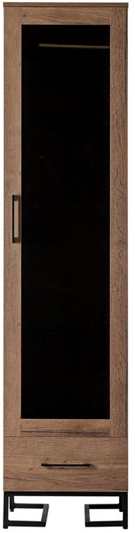 2514 Шкаф витрина Loft Дуб Табак R-HOME 40092925H_Табак - Вид №1