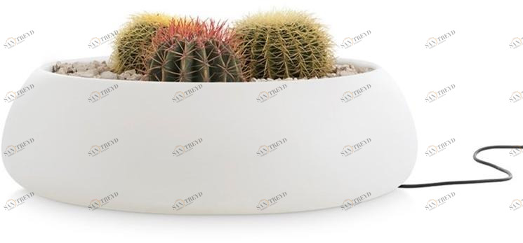 Diabla Круглая яркая низкая кашпо Gobi sun-id-1433821