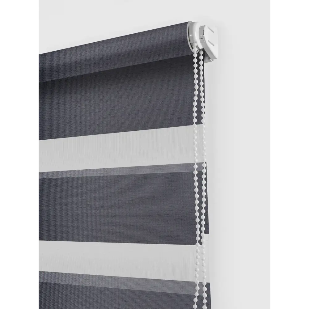 Штора рулонная день-ночь Madrid 180x175 см графит 89224909 STLM-2042409 MIAMOZA Коллекция 2024г. - Вид №1