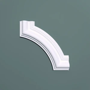 Декоративный угол для молдинга BELLO DECO М10У1 белый 75×75 мм 89381597