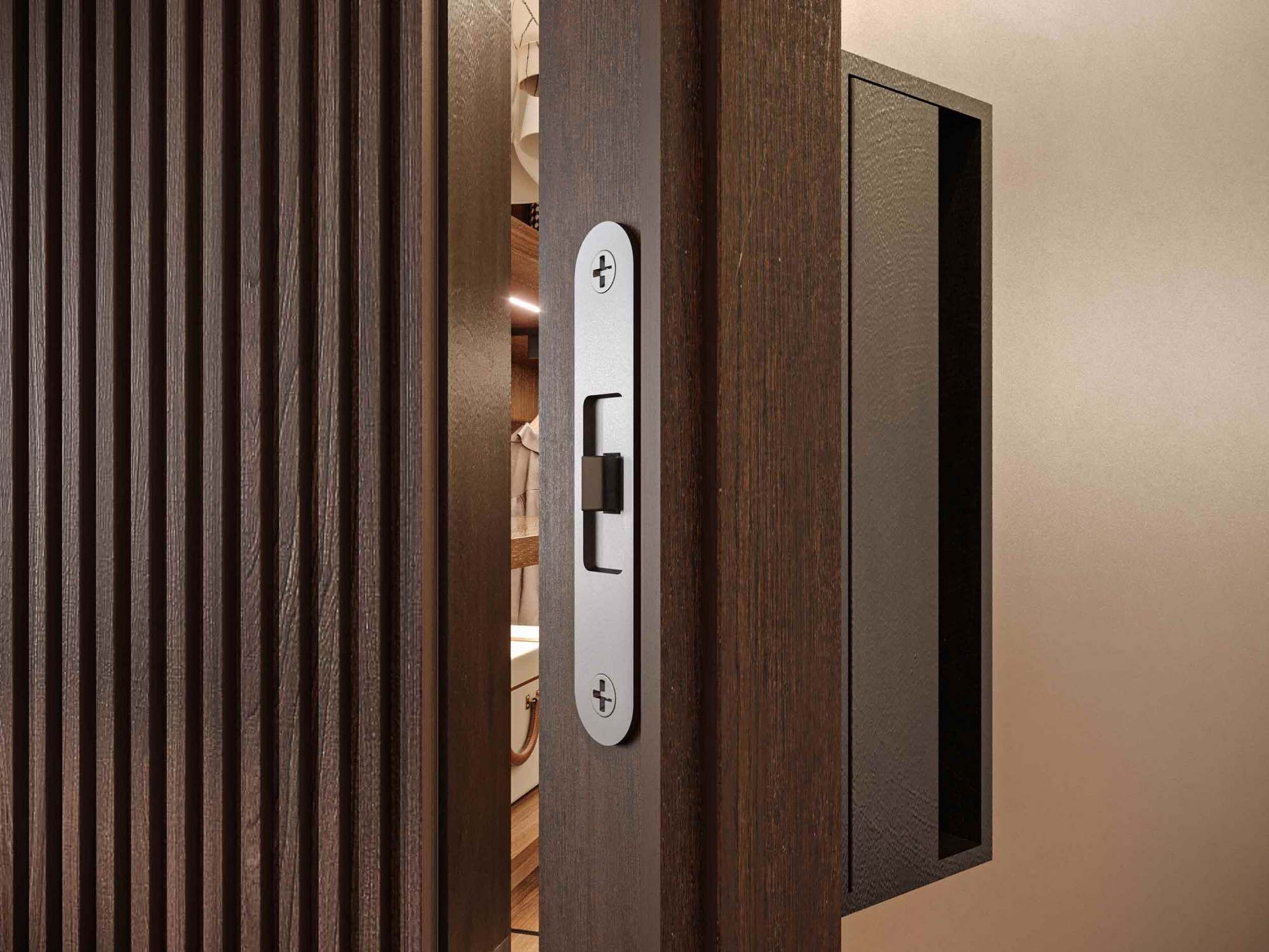 Распашная дверь из дерева и стекла Carminati Skyline System ARCH-00052121 - Вид №7