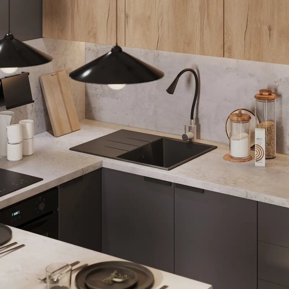 Карниз для кухонного шкафа DELINIA ID Верея 200x4 см светлое дерево 86922593 STLM-0868779 - Вид №9