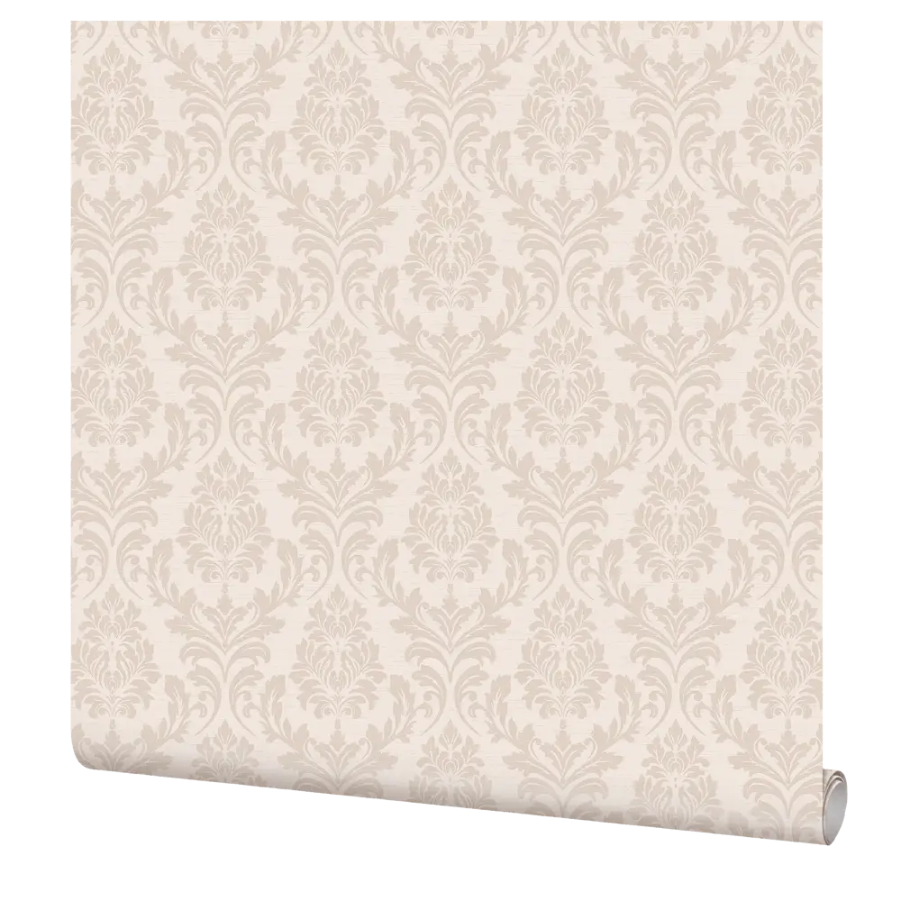 Обои флизелиновые ELYSIUM Терра бежевые с вензельным рисунком 1.06 м 89440789 STLM-1580387