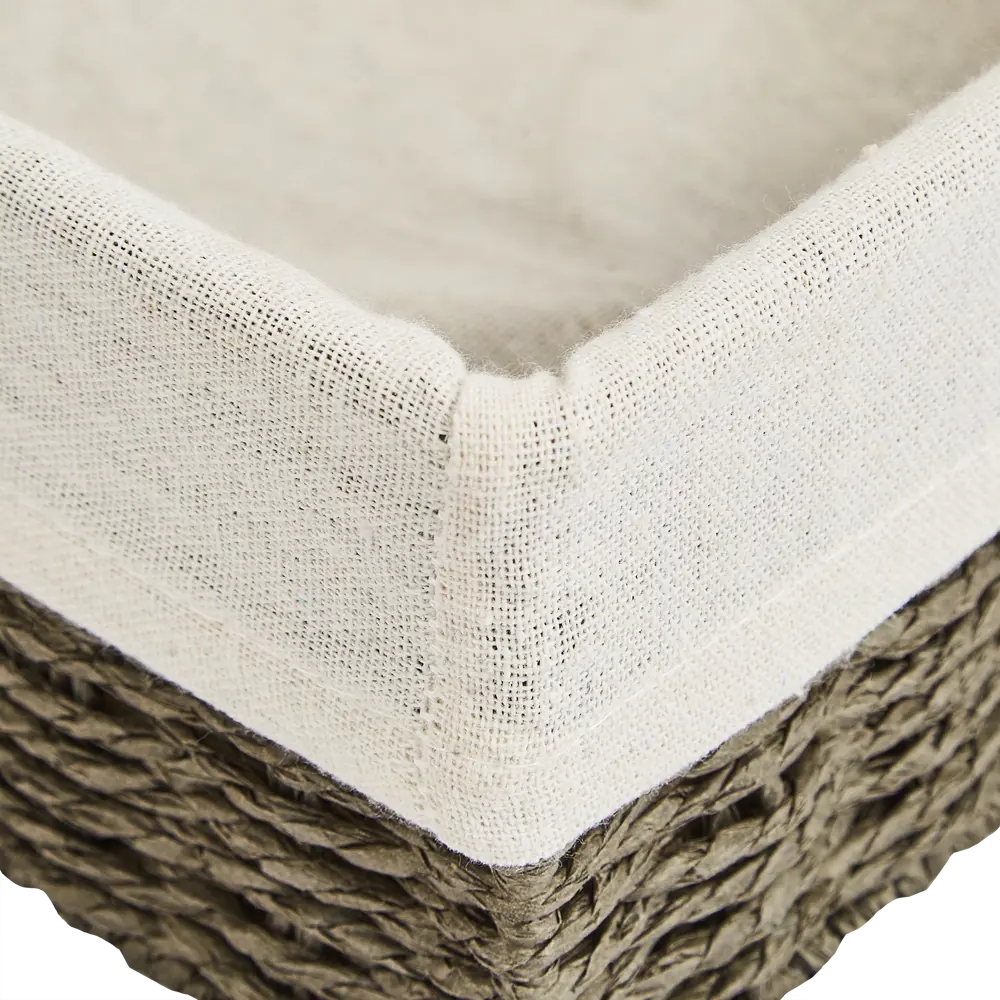 SPACEO Корзина для хранения в современном стиле 20×10×20 см графит 89344352 Kub STLM-1510663 - Вид №3