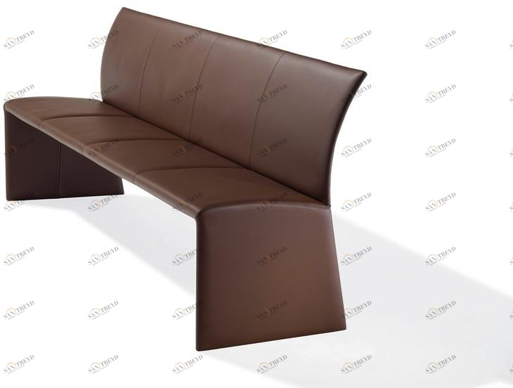Draenert Кожаная скамейка со спинкой Nobile sun-id-1372474