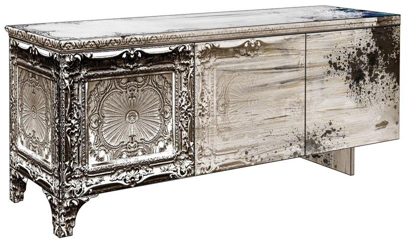 MOMENTI Буфет из маринованного стекловолокна с распашными дверцами Crazy home furniture - sequence collection sun-id-1387361 - Вид №1