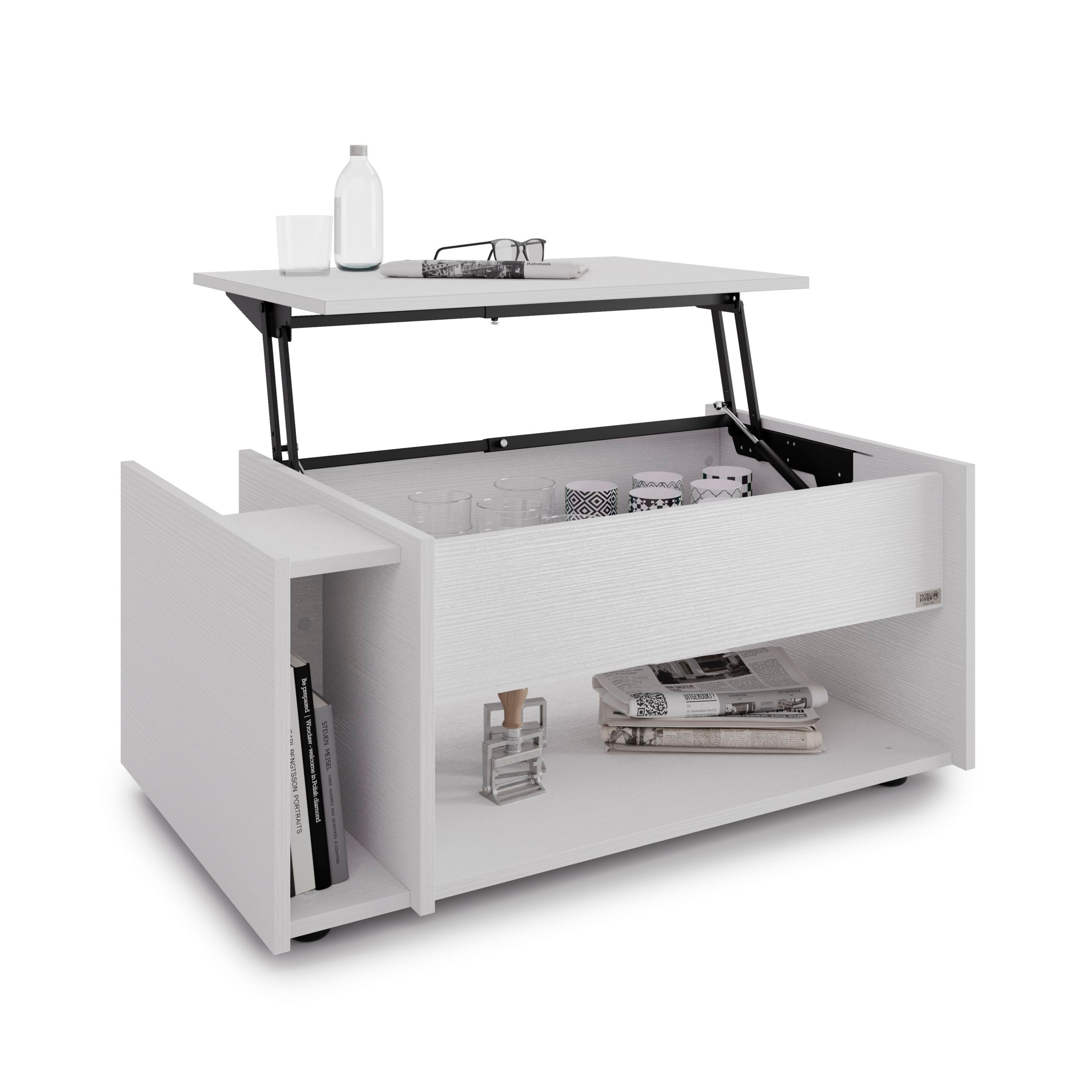 Журнальный столик в гостиной с отделением для хранения Mobili Fiver ROMINA ARCH-00094583 - Вид №1