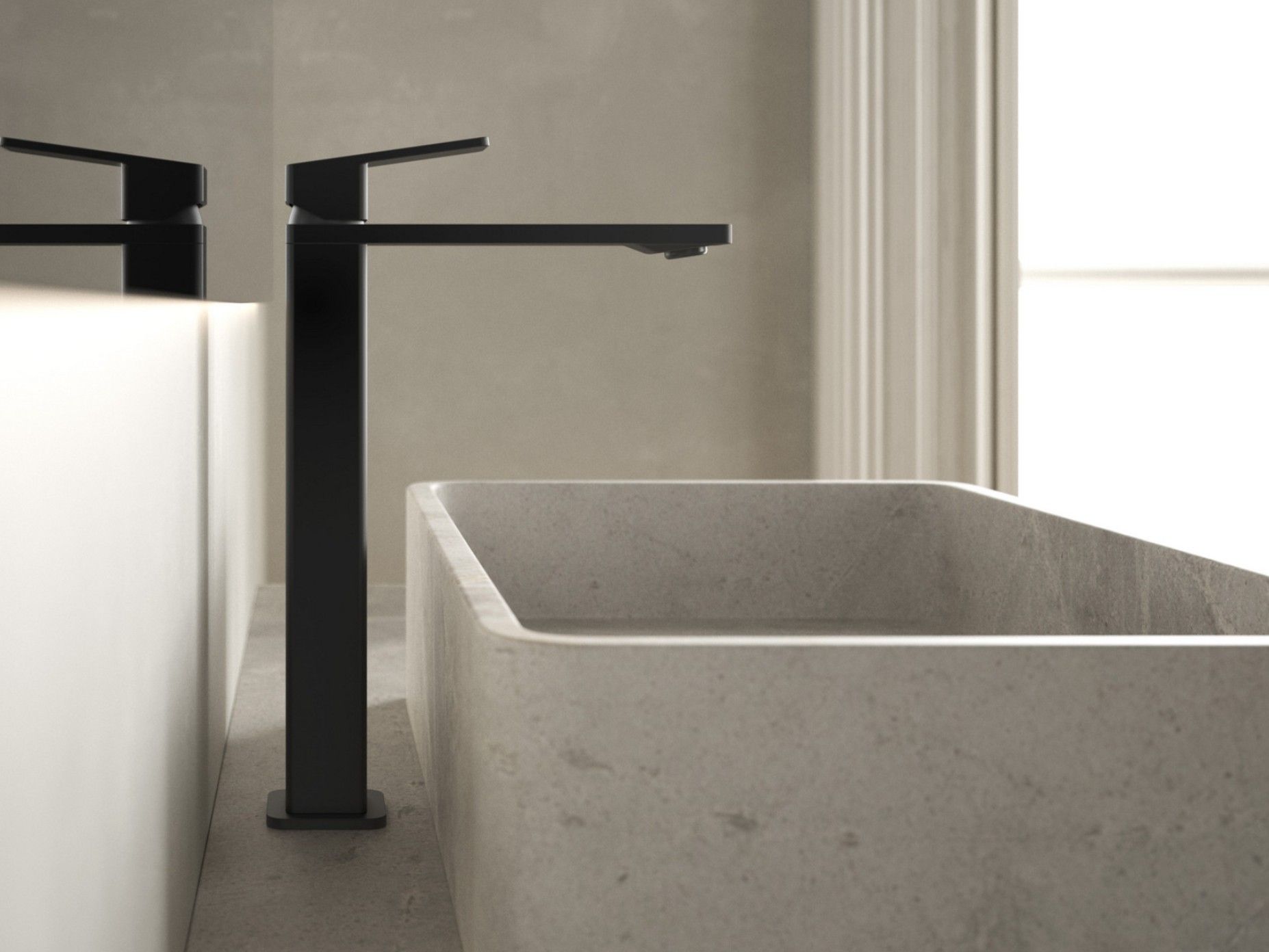 Смеситель для раковины из латуни с одним отверстием Rubinetterie Treemme PA36 ARCH-00062612