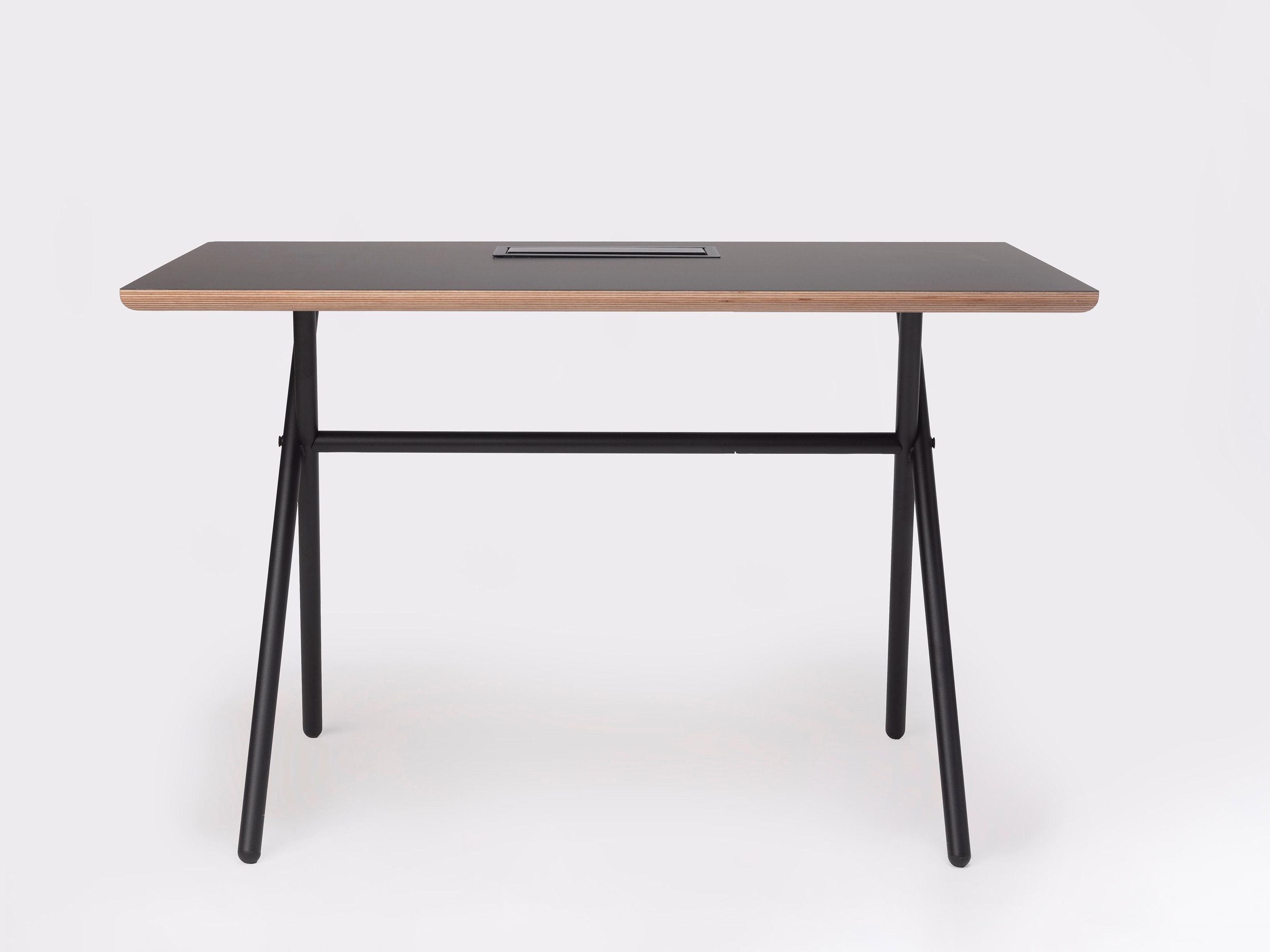 Прямоугольный стол из стали и дерева ONDARRETA Bai ARCH-00096225