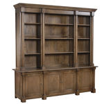 HB410 Книжный шкаф с колоннами ijlbrown  - Вид №7