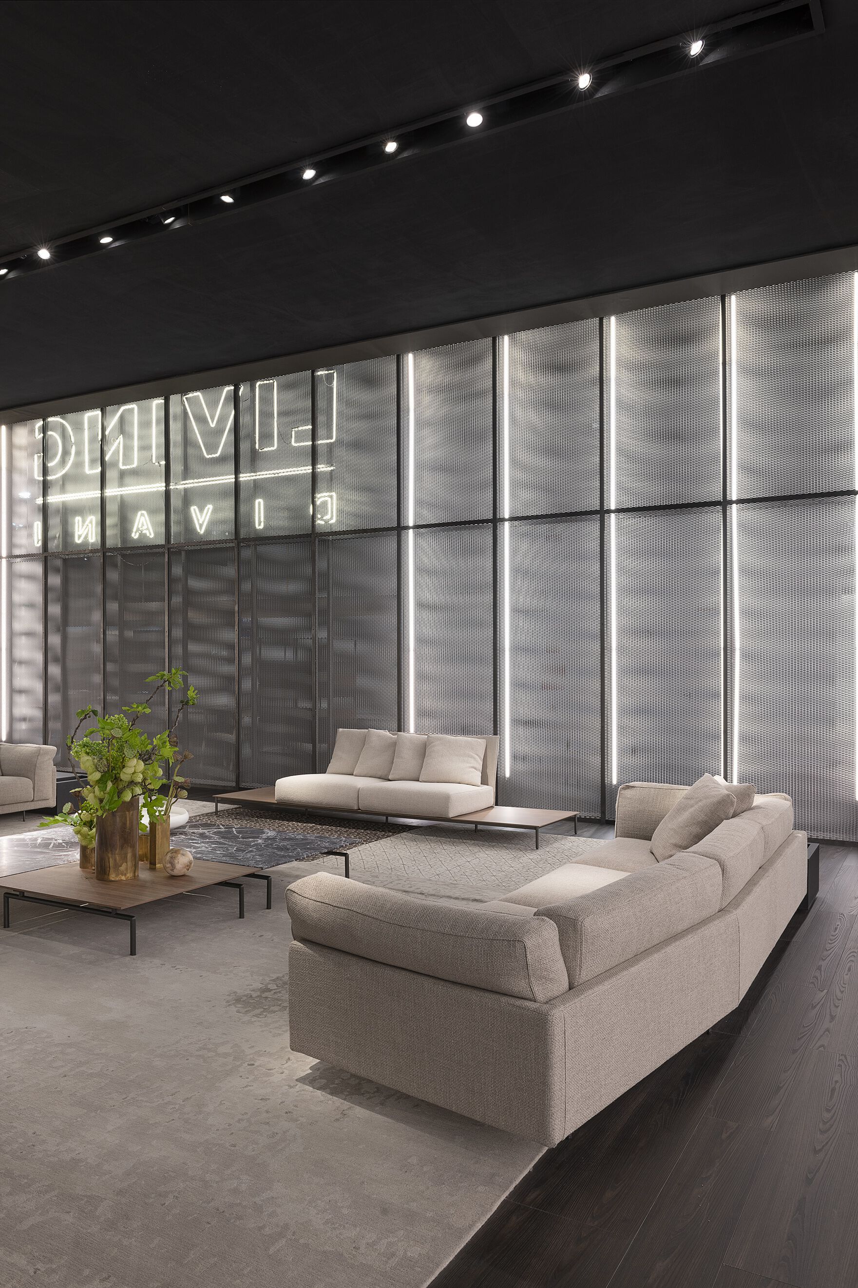 3-местный тканевый диван Living Divani Echoo ARCH-00049876 - Вид №1