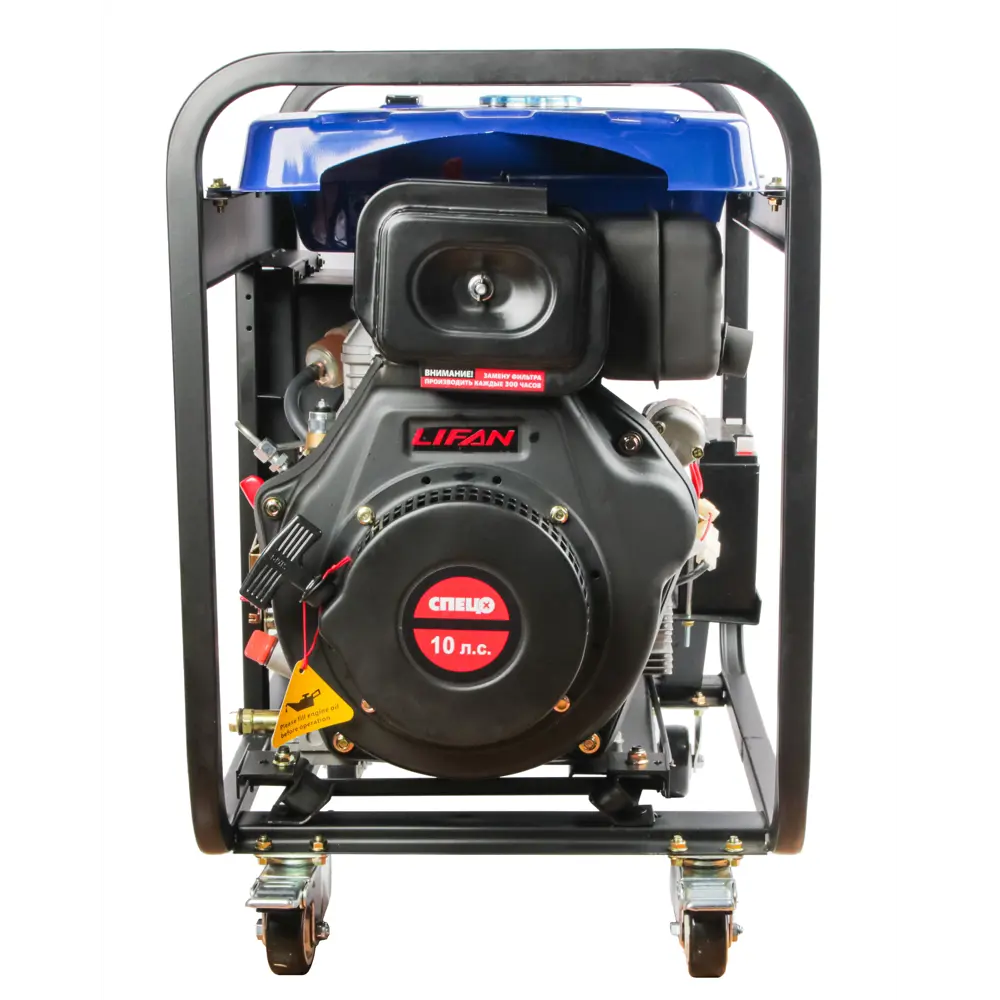 Дизельный генератор СПЕЦ-4151 с автозапуском 5.5 кВт 89393830 STLM-1527908 - Вид №3