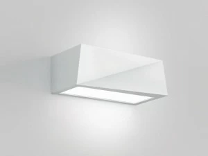 Buzzi & Buzzi Светодиодный настенный светильник прямого и отраженного света из материала aircoral® The main collection