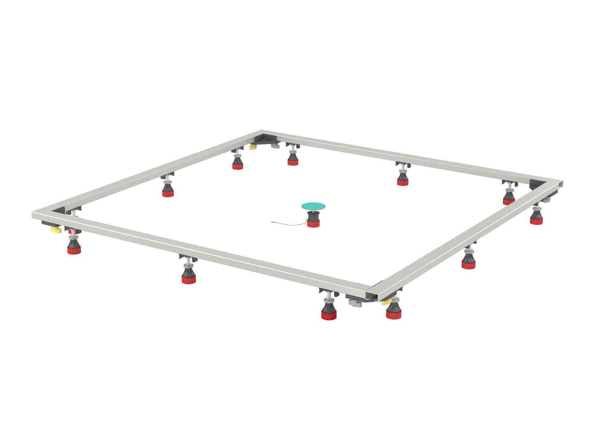 150178 MEPA  Подставки для душевых поддонов Монтажная рама SF минеральное литье 120/120 