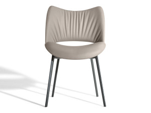 Кожаный мягкий стул