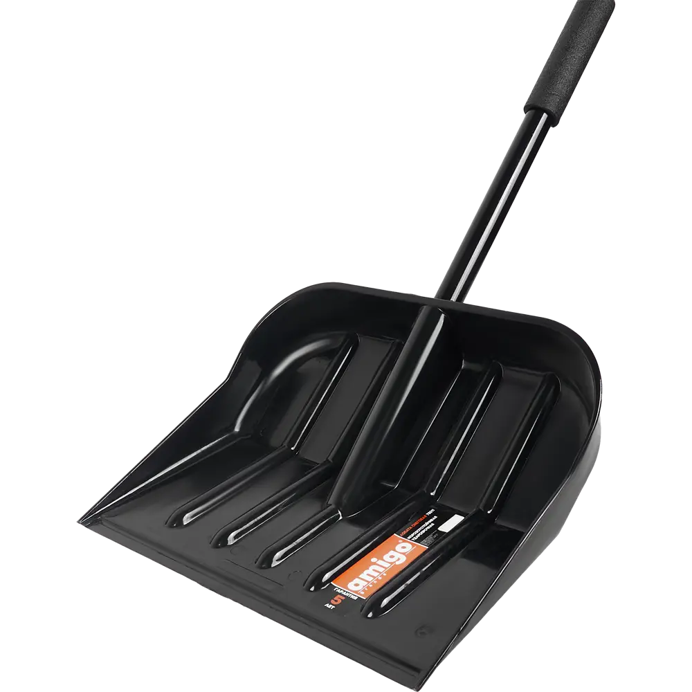 Снеговая лопата Amigo с алюминиевым черенком 46x150 см 83671394 STLM-0043286 - Вид №1