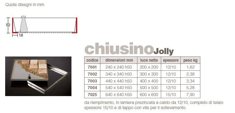 Крышка люка и решетка для гидросанитарной установки GRIDIRON JOLLY ARCH-00071041 - Вид №2