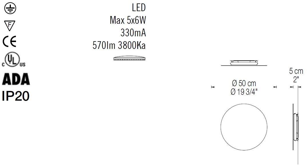 fambuena Аппликация светодиода Hoop essence 6031 - Вид №2