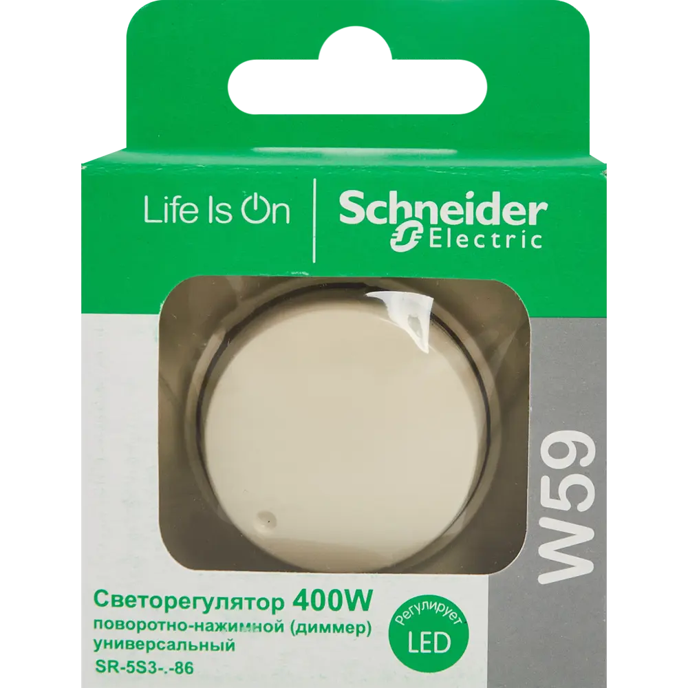 Systeme Electric W59 - поворотный диммер для регулировки освещения 87401345 STLM-1487062 - Вид №3