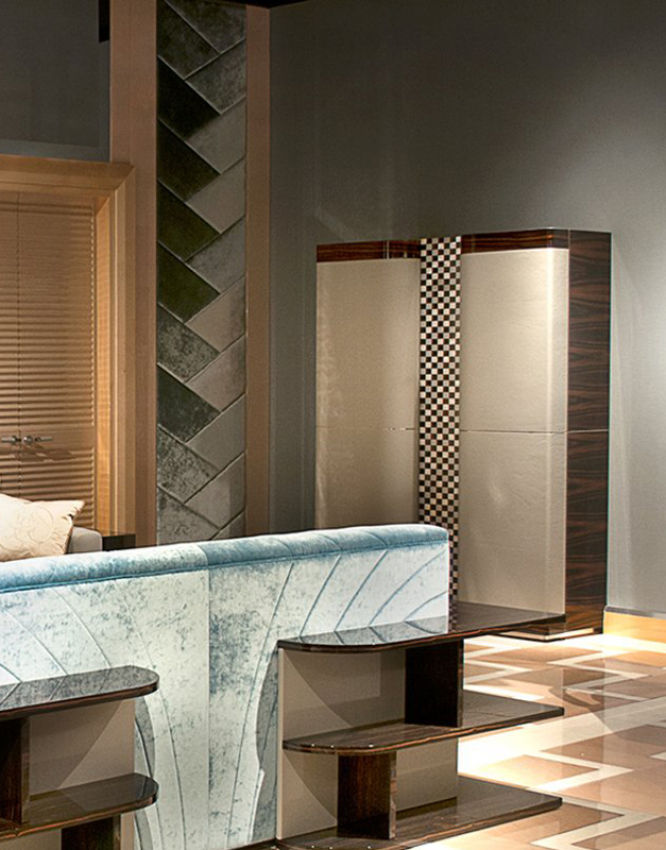 Барный шкаф  FRANCESCO MOLON J546 