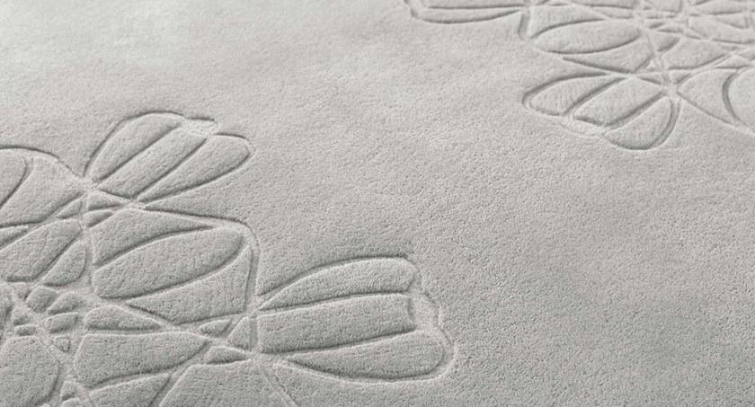 Paola Lenti Однотонный шерстяной коврик с цветочным рисунком Area sun-id-1381924 - Вид №1