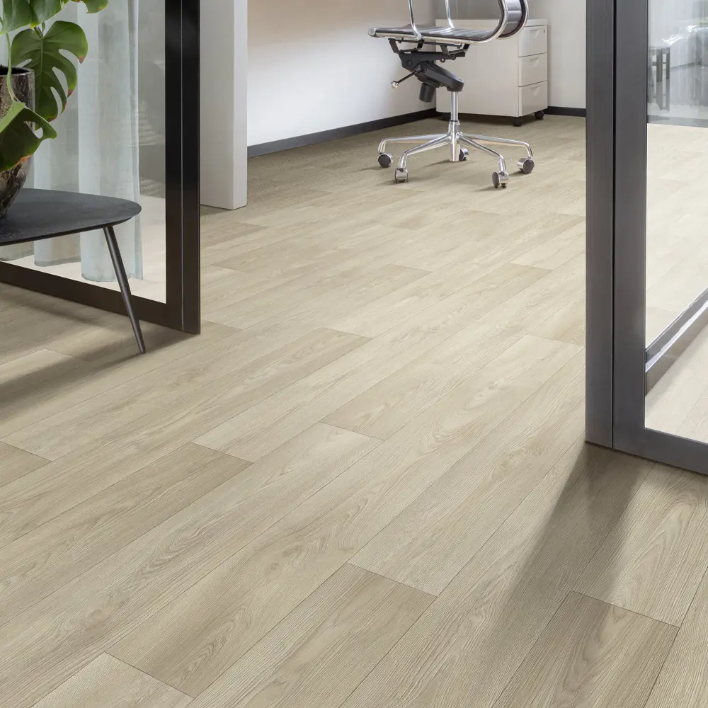 Полукоммерческий линолеум KREAFORTA «Арей» 32 класс 3 м - бежевый под дерево 89436087 STLM-1581371