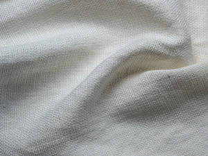Льняная и хлопковая однотонная ткань