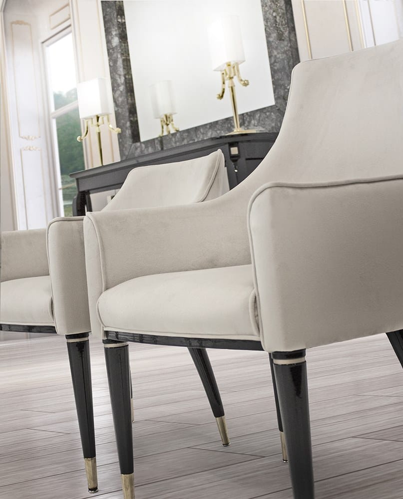 Бархатное мягкое кресло с высокой спинкой Formitalia Muzio ARCH-00079928 - Вид №2