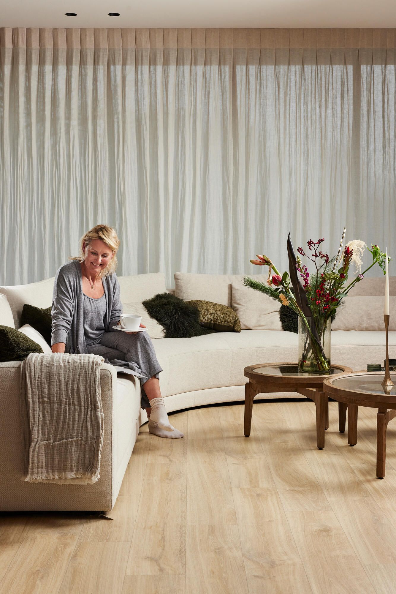 Нескользящий виниловый пол с эффектом дерева BEAUFLOR Supreme ARCH-00152240 - Вид №1