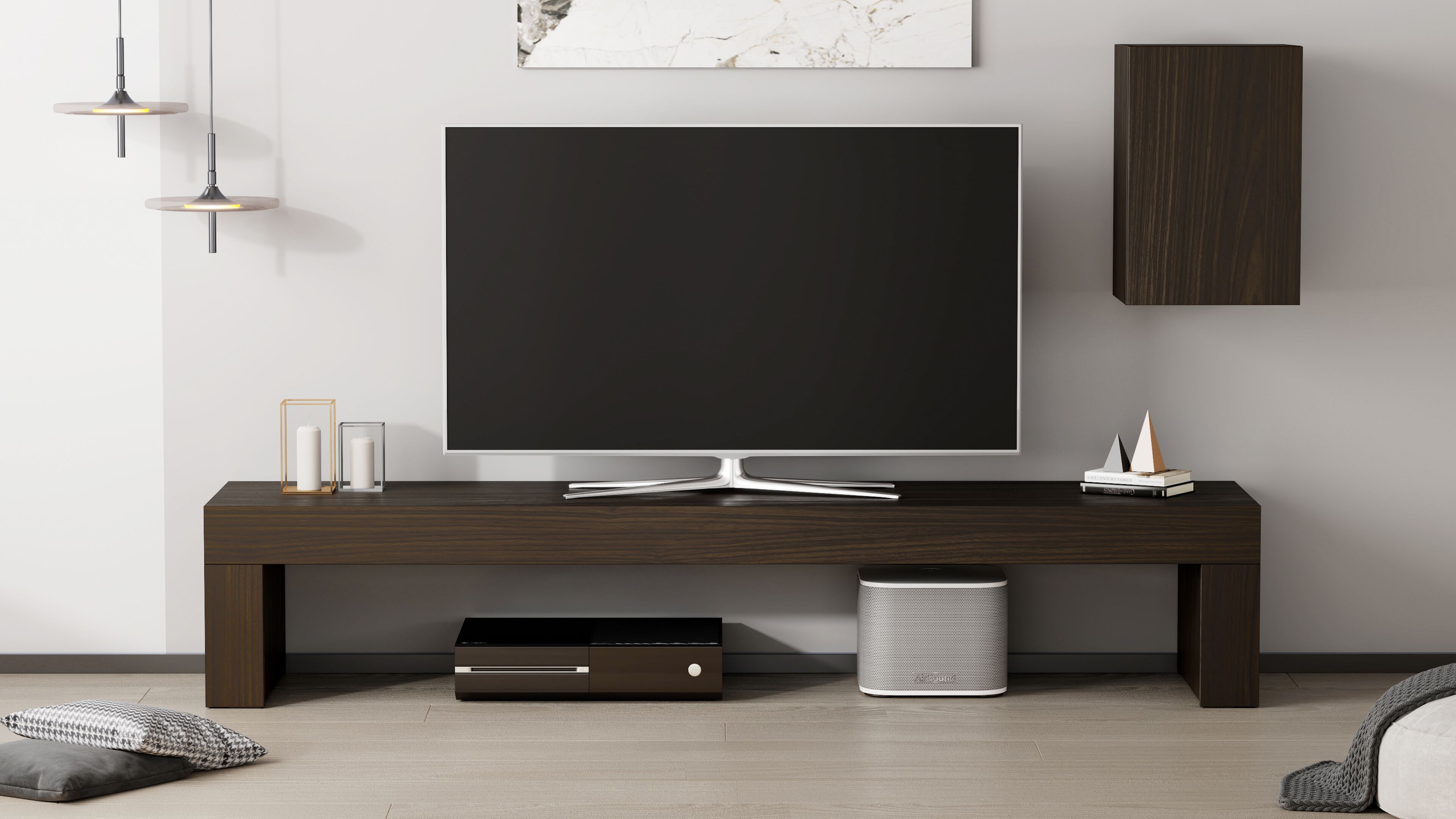 Низкопробный ТВ-шкаф в облагороженном Mobili Fiver Evolution ARCH-00027081 - Вид №38