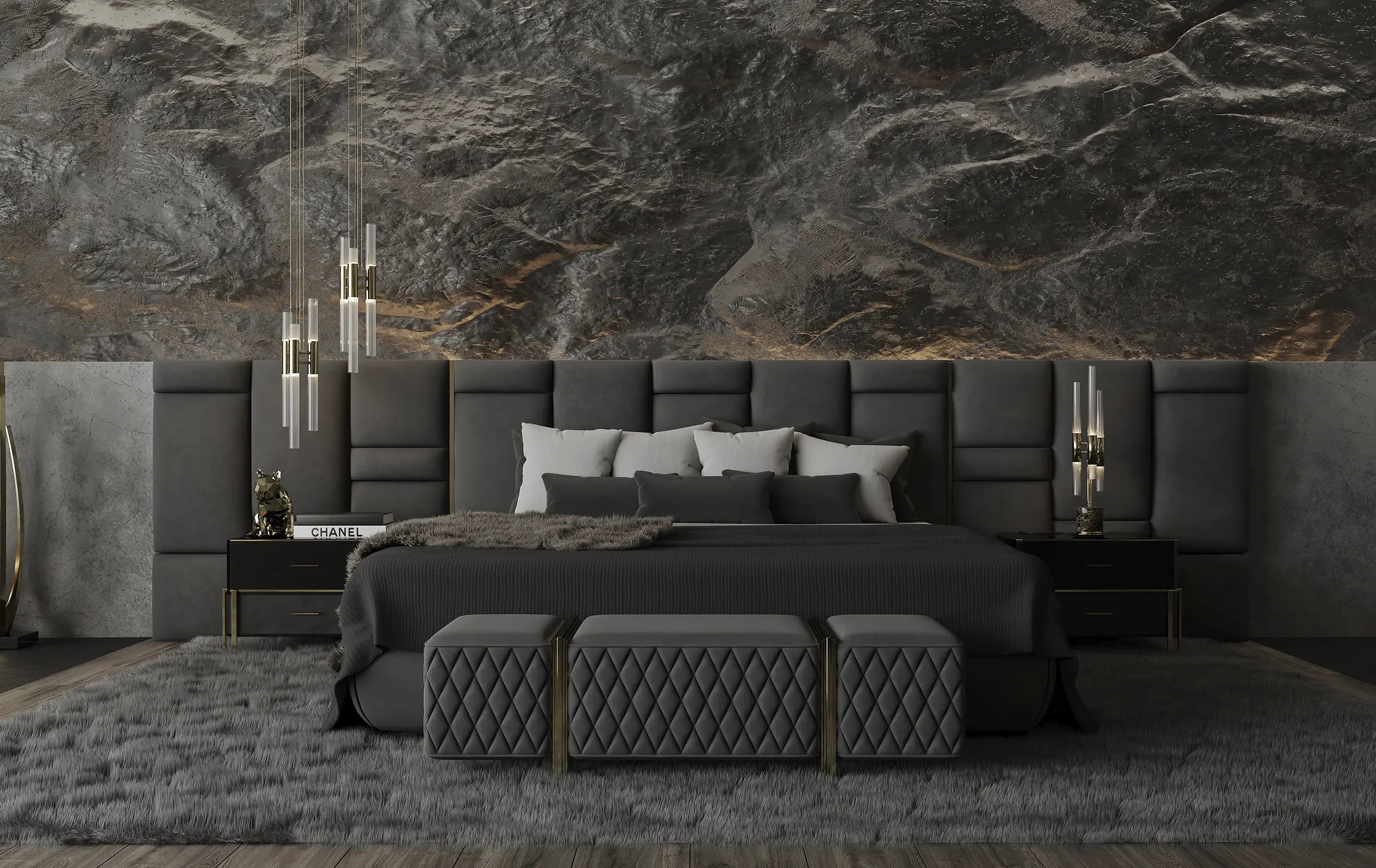 тумбочка LUXXU Waltz 282 - Вид №3