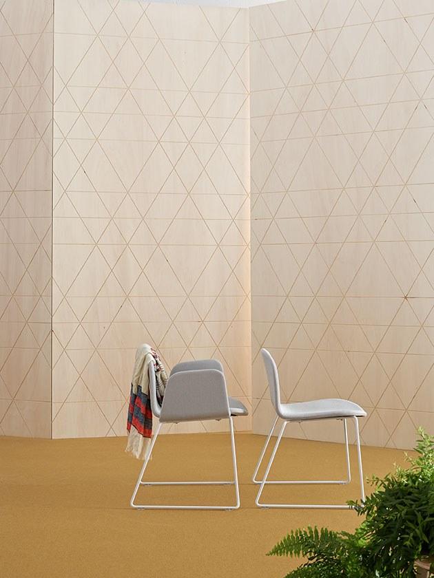 ONDARRETA Стул из ткани с подлокотниками Bob xl sun-id-1431036 - Вид №12