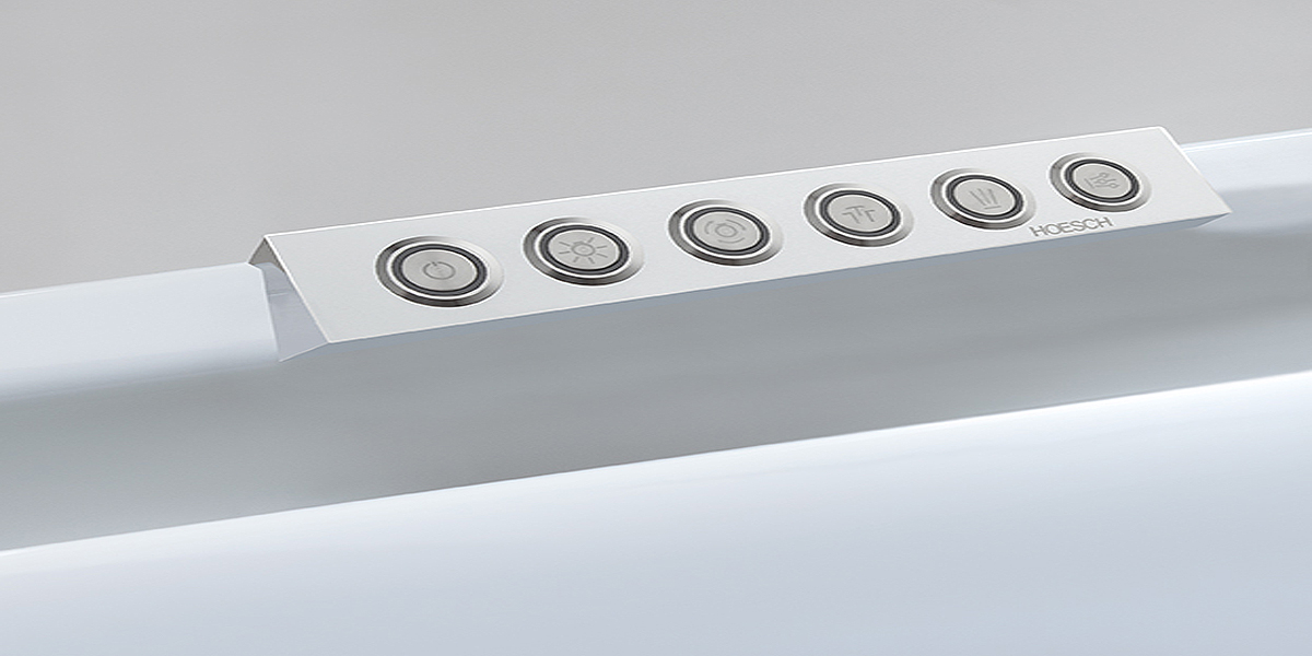 Ванна встраиваемая ERGO+ 200 см с гидро и аэромассажной системой Ergo+ HOESCH 6437 - Вид №1