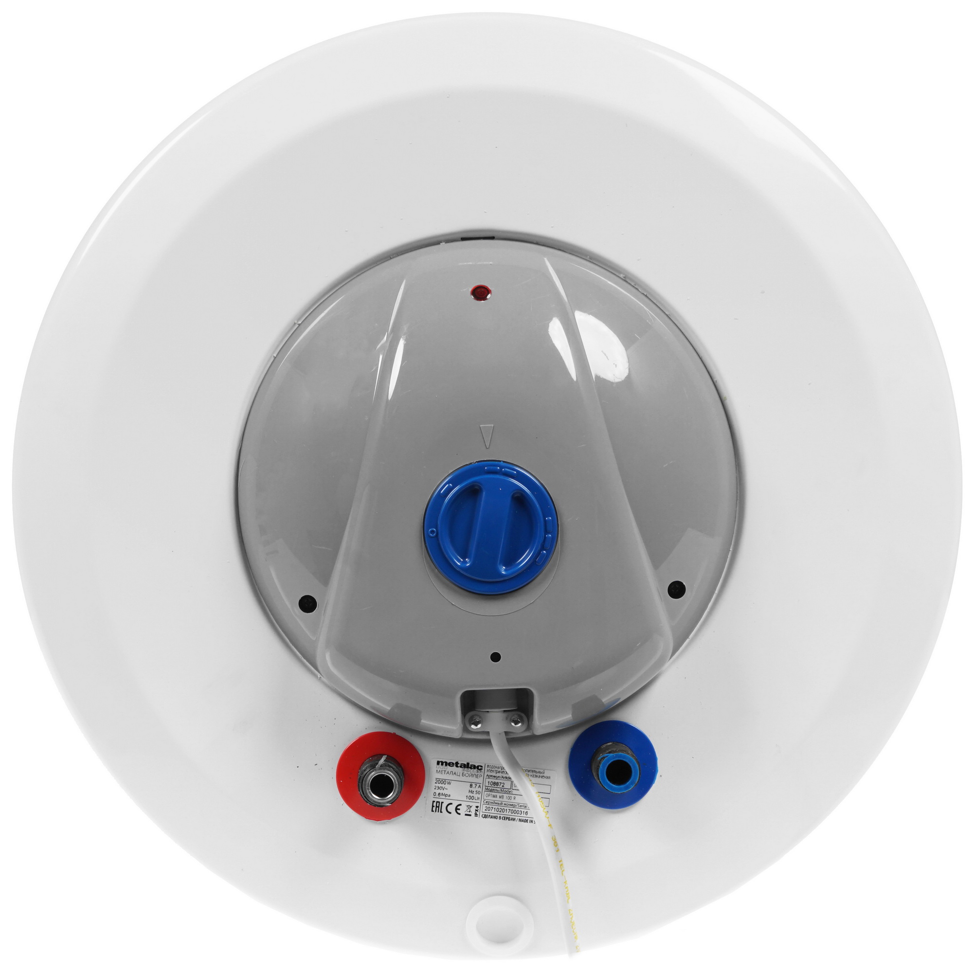 1202286 Водонагреватель электрический Metalac OPTIMA MB 100 R STDN-0054240 - Вид №3