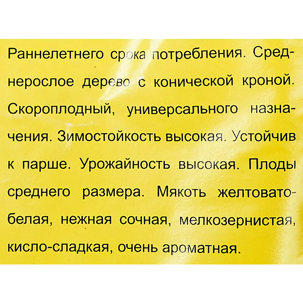 Груша Лада пакет h50 см 89353500 STLM-2112392 Santreyd  - Вид №3