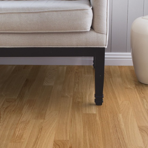 Спортивный паркет Boen Strongline Contract Спортлак Дуб Натур (Гладкая) 2200х139 мм EI37STLD - Вид №3