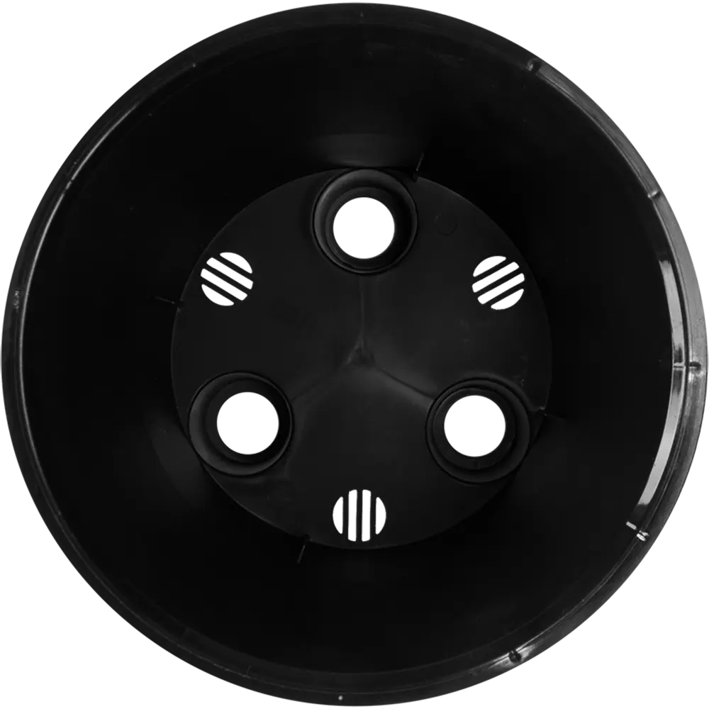 Горшок цветочный Ingreen Фиджи ø16 h14.5 см v1.6 л пластик жёлтый STLM-2056280 - Вид №1