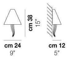 Vetreria Vistosi Настенный светильник из стекла sun-id-1411243 - Вид №3