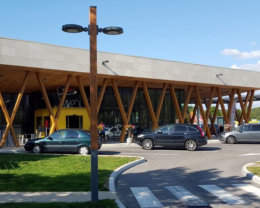 GHM-ECLATEC Светодиодный уличный фонарь из алюминия sun-id-1370477 - Вид №3