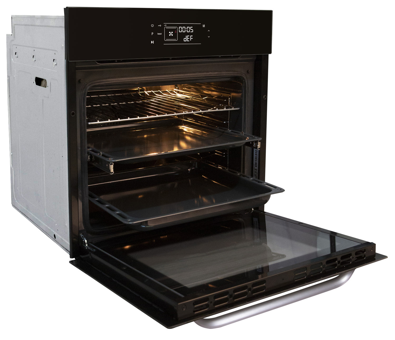 8140722 Электрический духовой шкаф Zigmund & Shtain EN 133.512 B черный STDN-0114780 - Вид №2