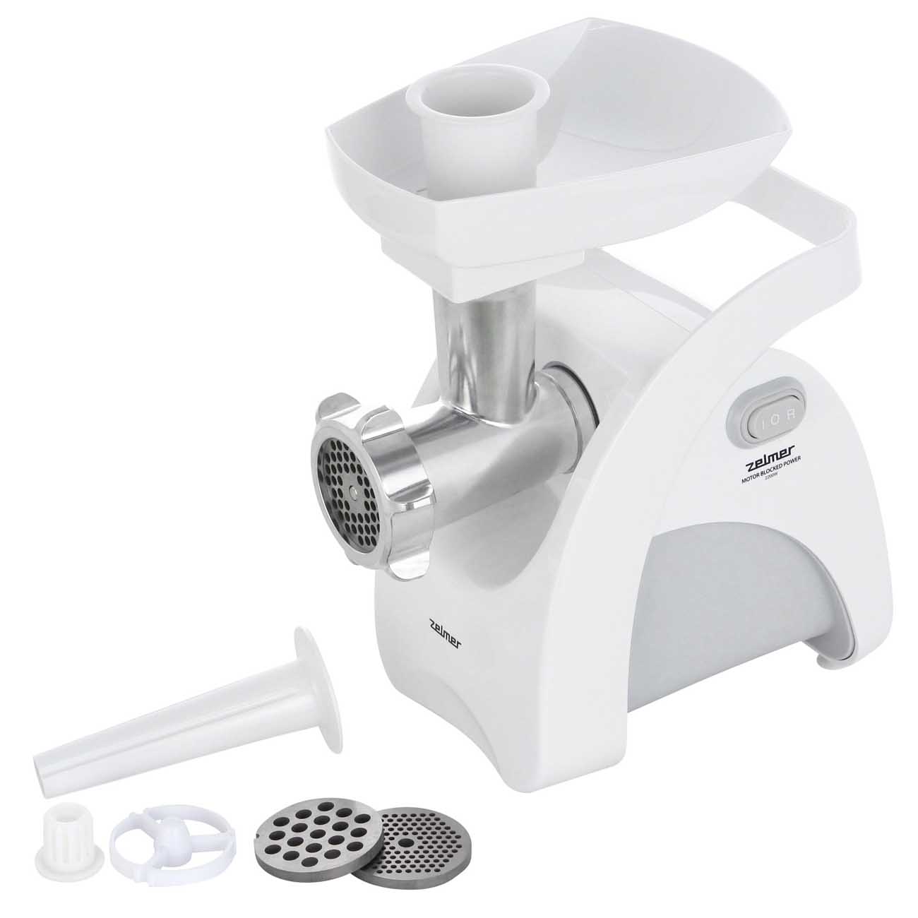 5358781 Мясорубка электрическая Zelmer ZMM9801B белый STDN-0074513