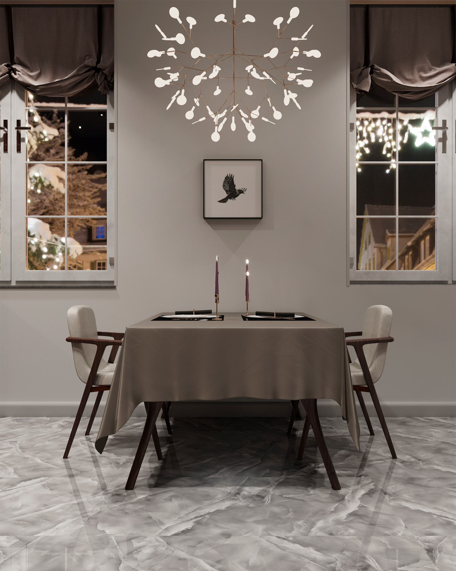 BAIKAL GREY — Вдохновение озером Байкал FP1015-A Arcadia Ceramica