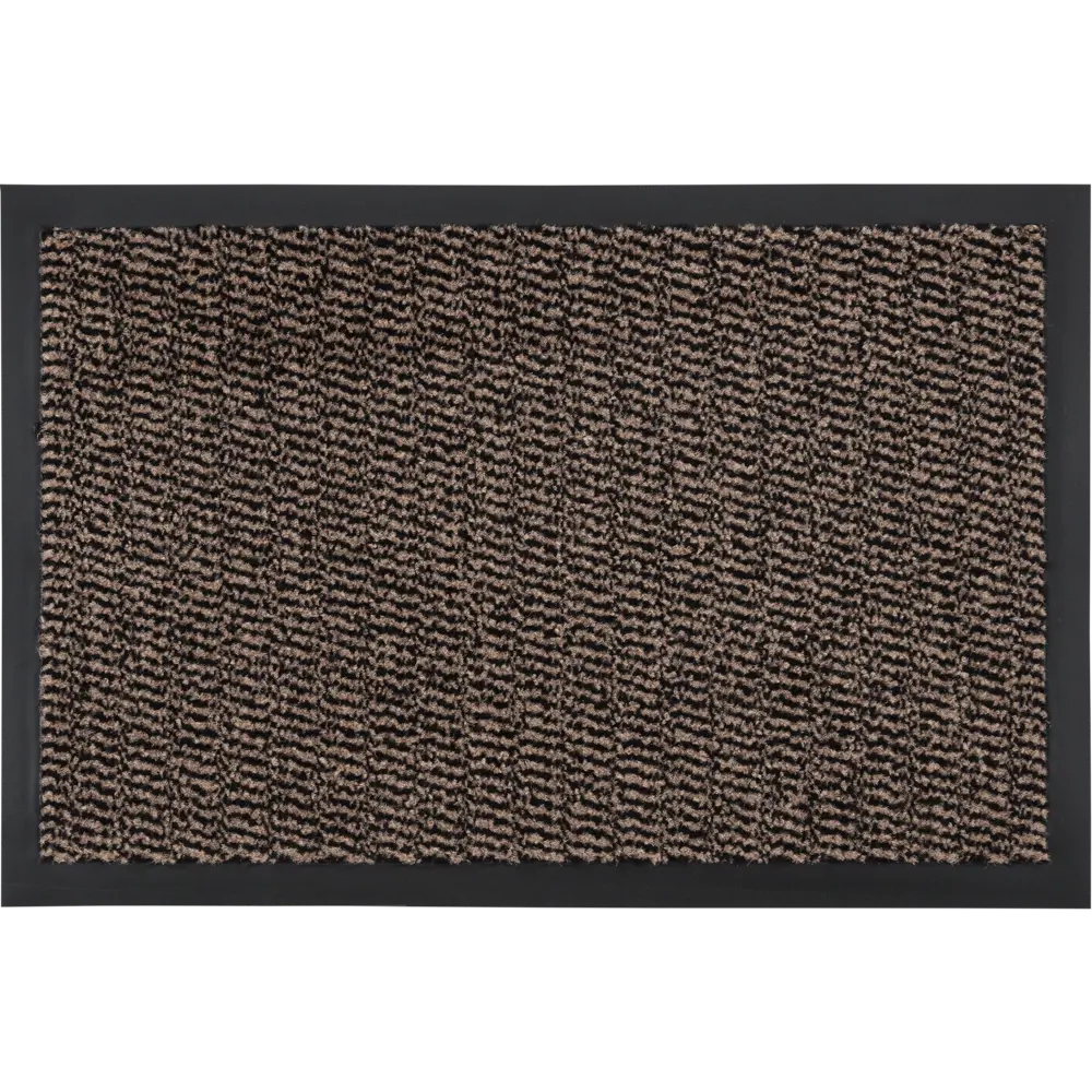 Santreyd Step — придверный коврик из полипропилена 60×40 см, коричневый 18588210 STLM-0011584